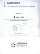  ,  Landata   Autorized Partner Tandberg  2010