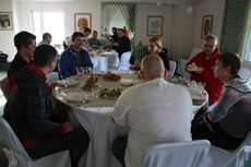 Гонки на снегоходах с компаниями Allied Telesis и Landata